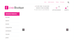 Desktop Screenshot of fucsiaboutique.com